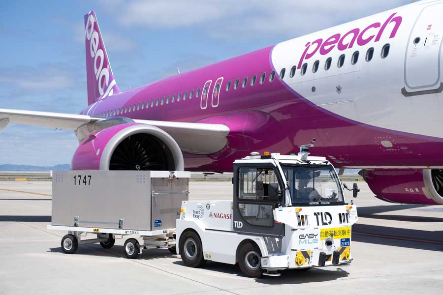 TractEasy Announces First Level 4 Autonomous Baggage Towing in Japan